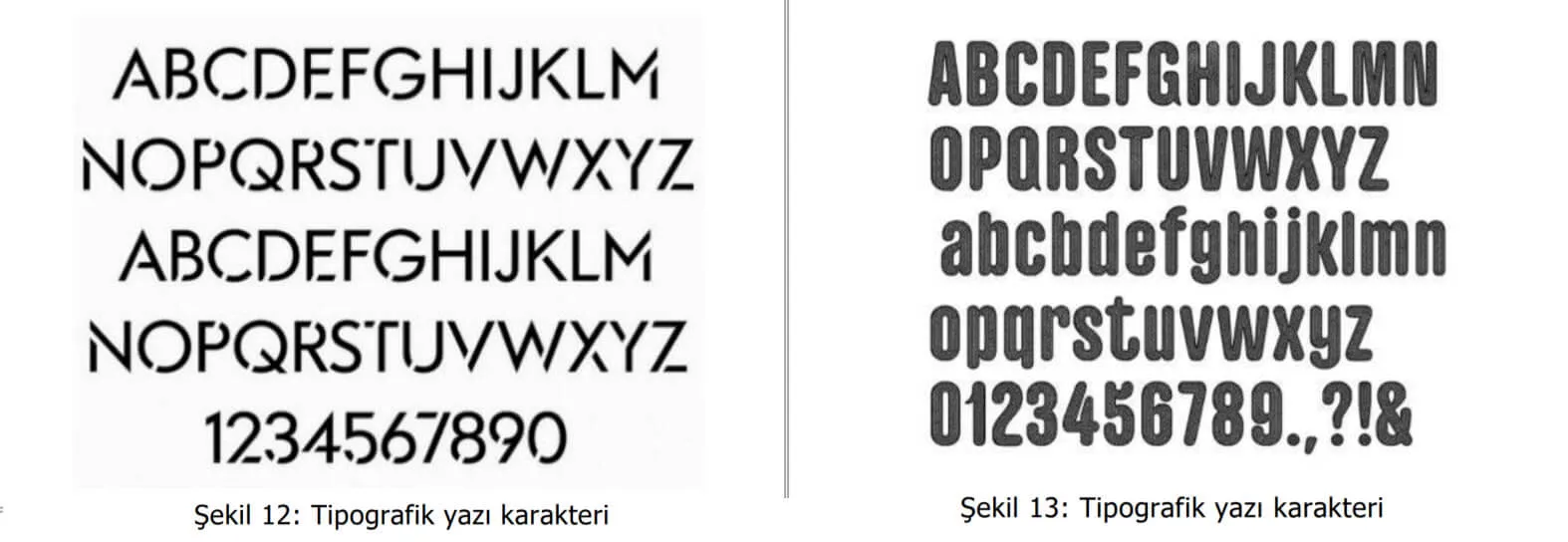 tipografik yazı karakter örnekleri-karşıyaka web tasarım